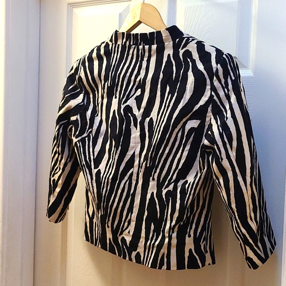 Zebra pattern blazer - Picture 2 of 7